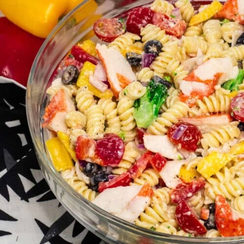 Italian Seafood Pasta Salad
