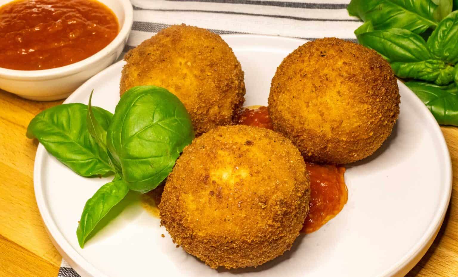 Italian Rice Balls "Arancini Siciliani" - Enza's Quail Hollow Kitchen