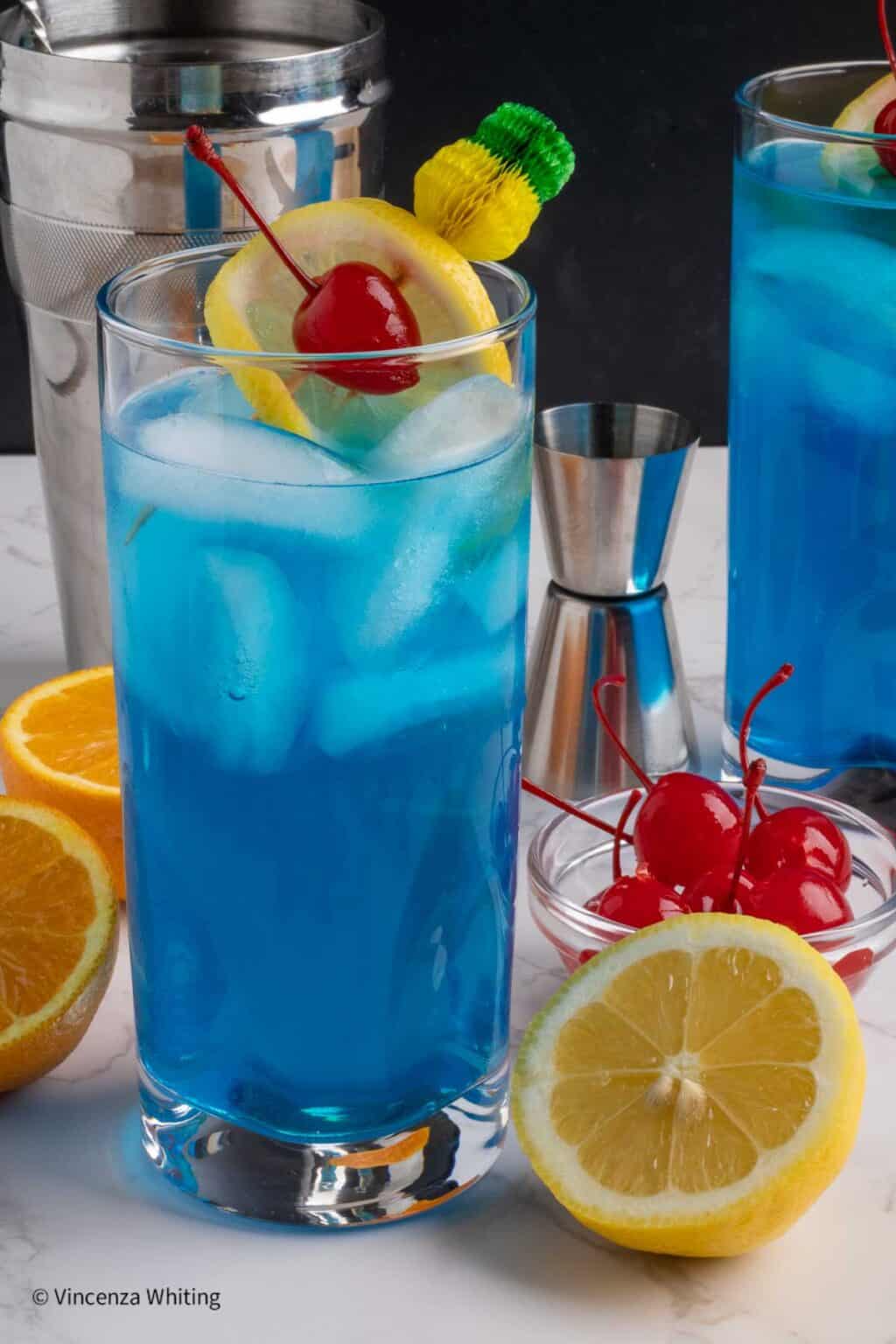 The Ultimate Blue Motorcycle Drink (AKA Adios Drink)